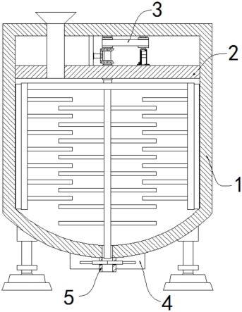 一种氮化铝陶瓷基板的高效混料装置的制作方法