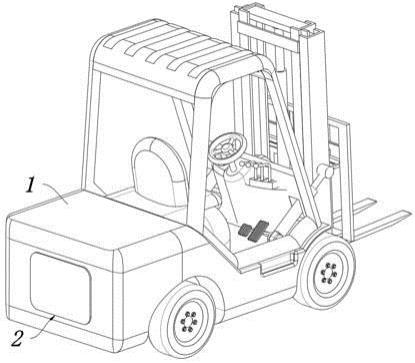 叉车配重结构的制作方法