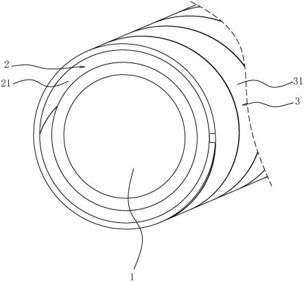 一种具有真空保护层的管路结构的制作方法