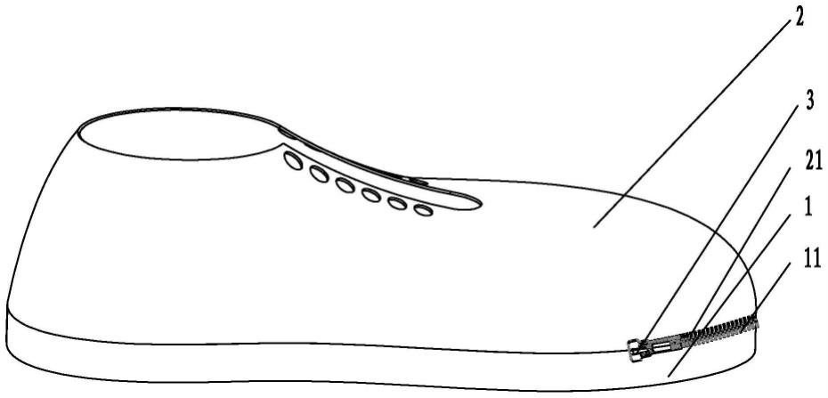 护趾鞋的制作方法