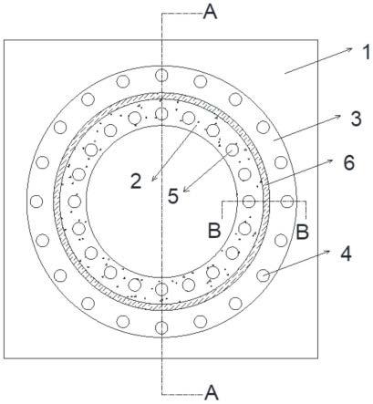 一种顶管端口与竖井结合部位的连接密封装置及施工方法