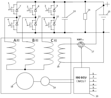 一种双凸极直流励磁发电机起动发电控制器及其控制方法与流程