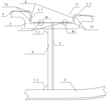 一种与碳纤维艇体一体成型的武器基座结构及其设计方法与流程