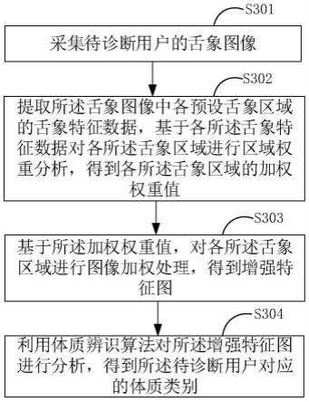 体质识别方法、装置、电子设备及存储介质与流程