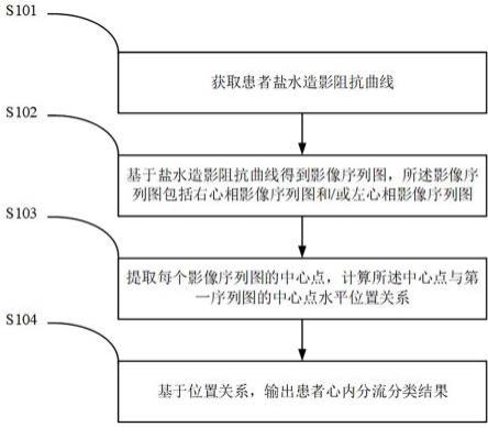 基于盐水造影的心内分流电阻抗图像分析方法及系统