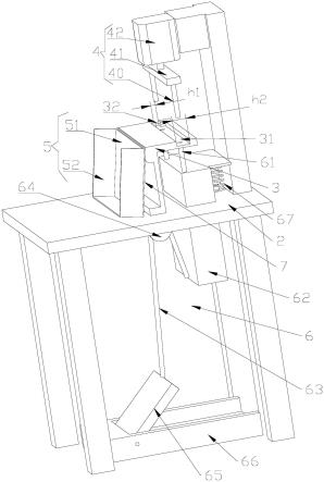 针管排夹紧模具上料装置的制作方法