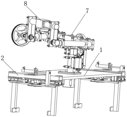 一种用于双臂液压锚杆钻车的钻箱平移中的平衡检测装置的制作方法