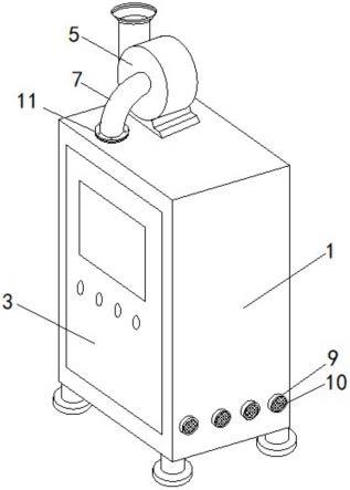 一种防尘散热控制柜的制作方法