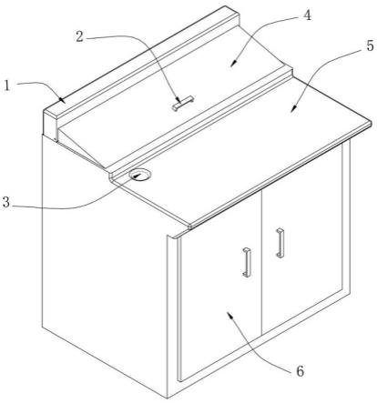 一种汉堡材料冷藏制作台的制作方法