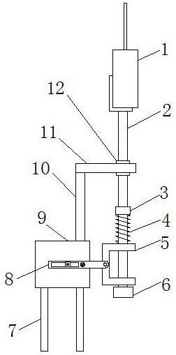 一种摆杆升降驱动的针排装置的制作方法