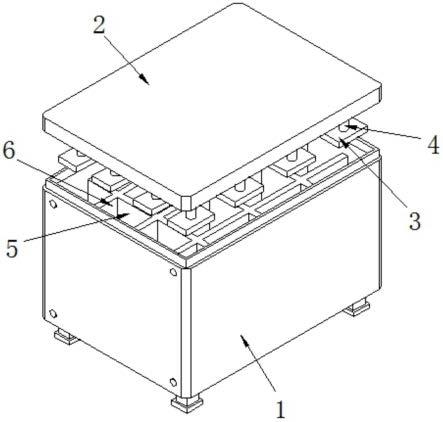 一种机电产品生产用分类防护减震装置的制作方法