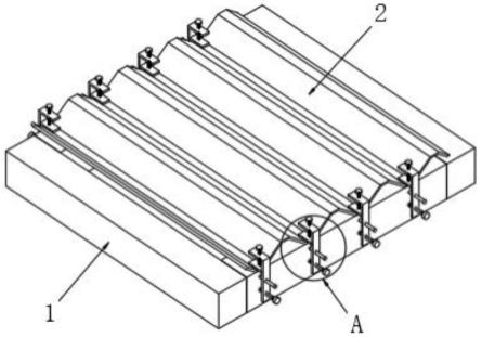 劲性梁与钢桁架楼承板的连接结构的制作方法