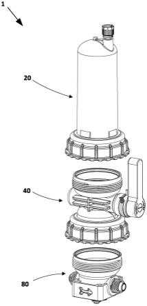 可移除过滤器滤芯、其密封阀及改装过滤器外壳的方法与流程