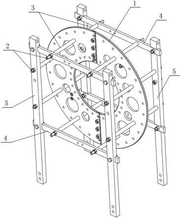 环形空心电抗器支撑结构的制作方法