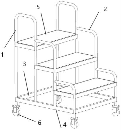 一种登高马凳的制作方法