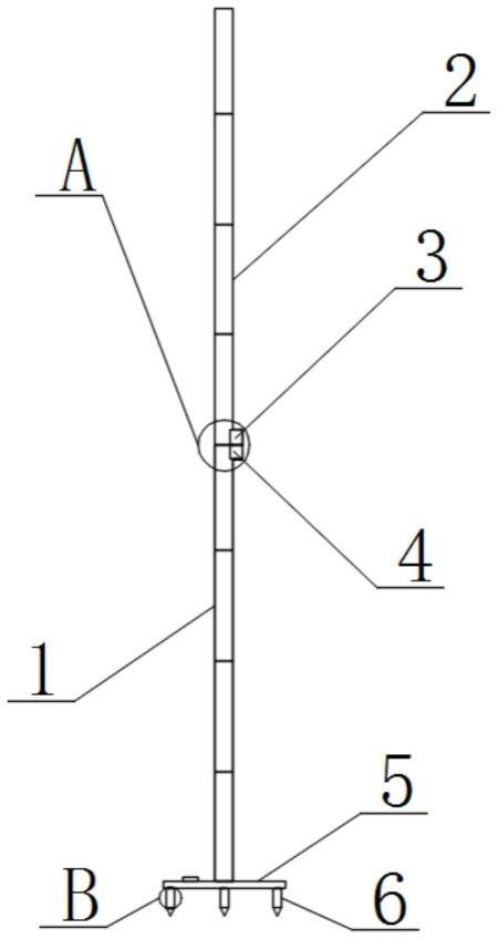 一种测量标杆的制作方法