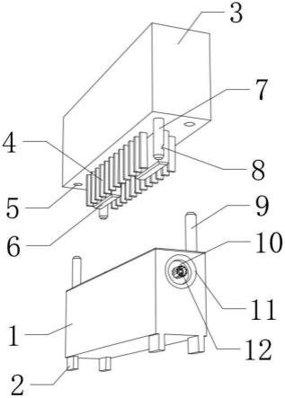 一种具有锁扣结构的堆叠式连接器的制作方法