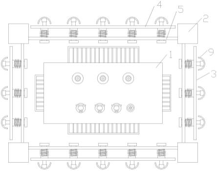 一种组合式户外变压器用防护围栏的制作方法