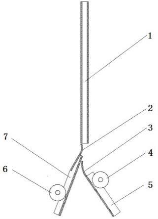 竹片掉头装置的制作方法