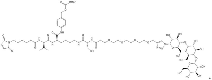 新型亲水性糖基化连接子及其合成和应用