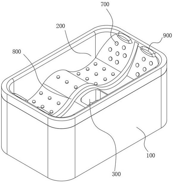 一种具有按摩功能的养生浴缸的制作方法
