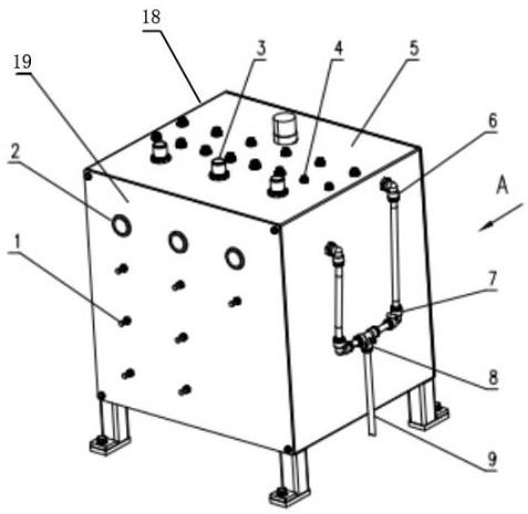 一种干法制粒机的组合式气动控制箱的制作方法