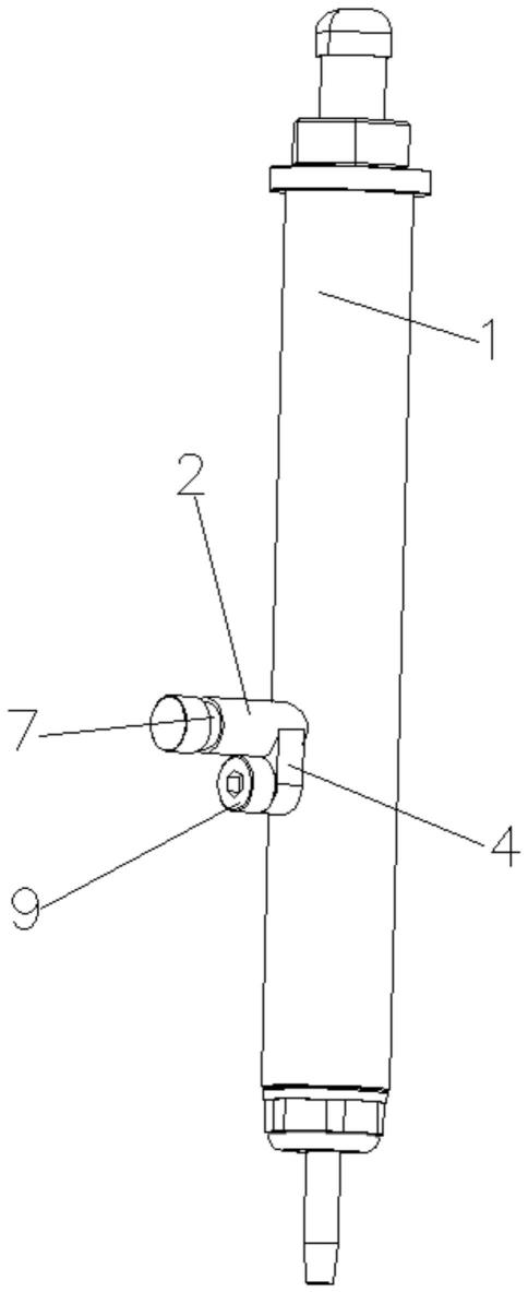 冲孔铆合机构用的滑动轴组件的制作方法