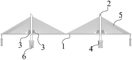 一种中央索面斜拉桥的制作方法