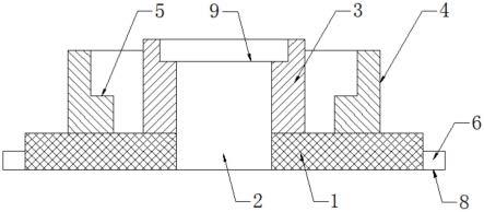 一种马桶开孔专用模具的制作方法