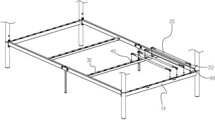 铁架床的床铺骨架的制作方法