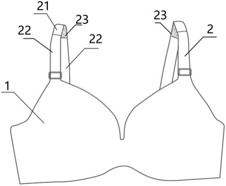 一种防止肩带脱落的服装的制作方法