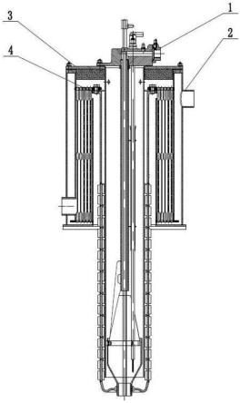 带异形管式翅片管双行程换热器的I型自身预热燃烧器的制作方法