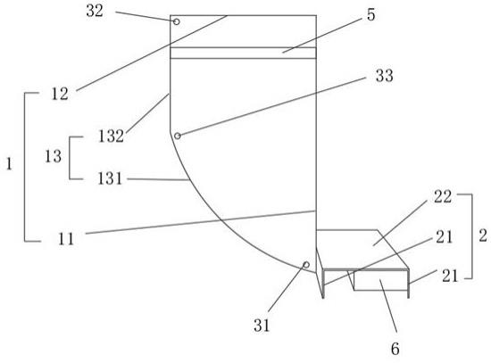 一种屋面压毡靴外形控制模具的制作方法