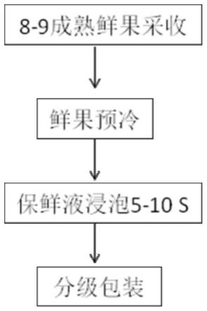 一种火龙果保鲜方法及火龙果保鲜液与流程