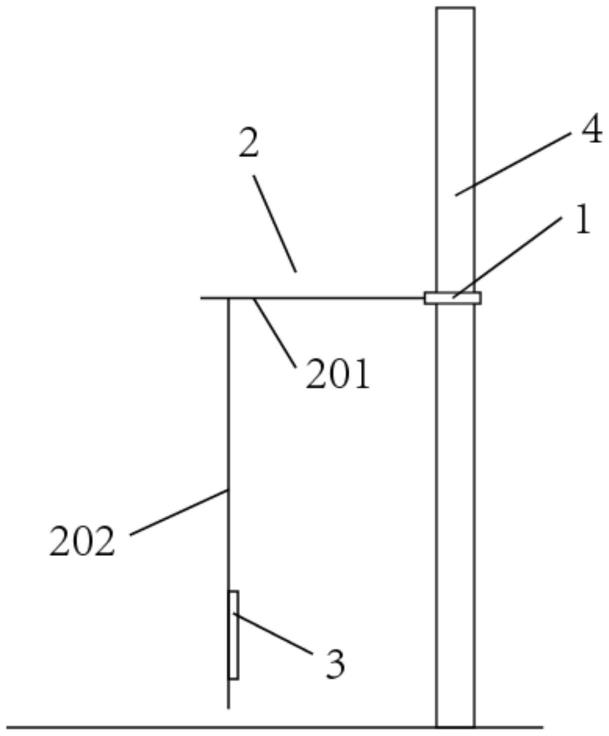 一种快速测量在运水泥电杆裂缝宽度的装置及方法与流程