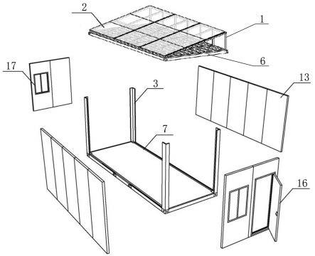 一种气凝胶节能装配式小屋的制作方法