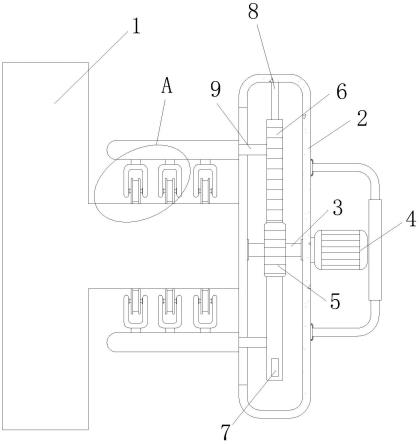 一种电梯导轨垂直度的测量装置的制作方法