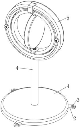 一种用于激光器中反射镜的支架的制作方法