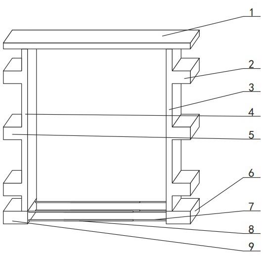 一种砌体窗口压顶伸入砌体段的方法与流程