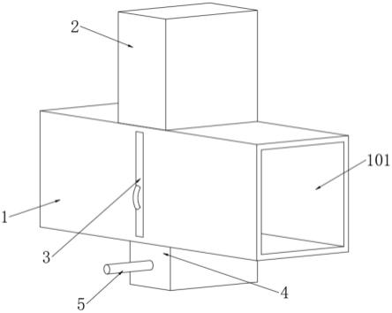 一种建筑通风管道结构的制作方法