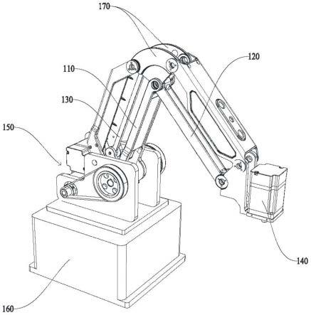 轻量级工业桌面机械臂及其转台结构和驱动组件、机器人的制作方法