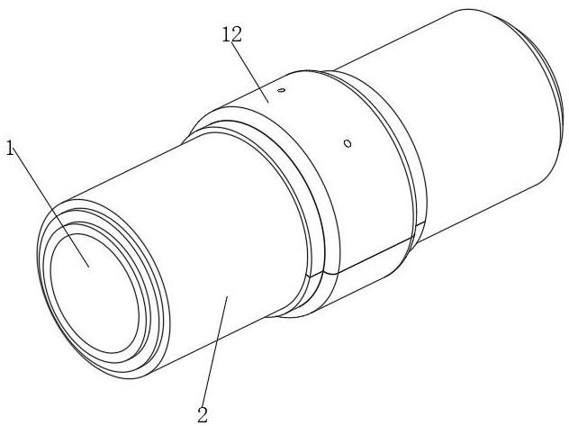 一种增强型玻璃纤维一次成型外护管的制作方法