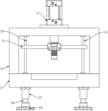 一种带有防护结构的建设工程强度检测装置的制作方法