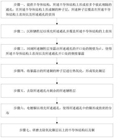 一种电镀铜填充工艺方法与流程