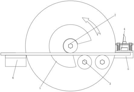 高效率的金属材料折弯加工装置的制作方法