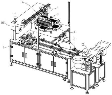 一种钼片排列装盒机及其工作方法与流程