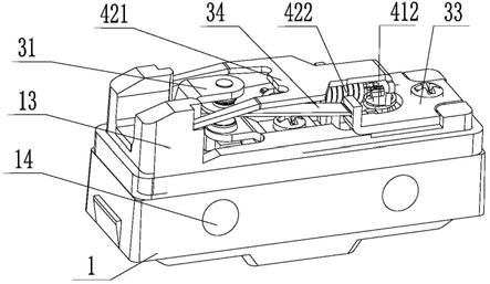 微动开关结构示意图图片
