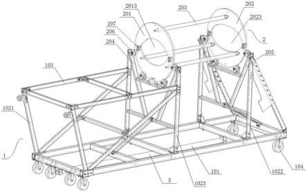 固定翼無人機多功能工裝車的製作方法