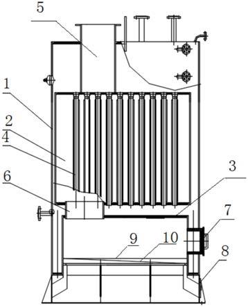 立式燃煤锅炉结构图图片