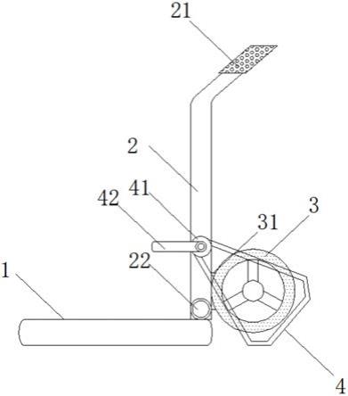 一種防滑單槓車的製作方法